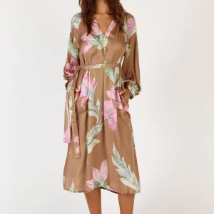 Rubyyaya Ubud Maxi Dress - Mocha