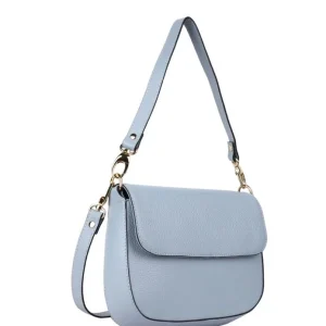 Ruggered Hide Tamworth Leather shoulder bag - Powder Blue