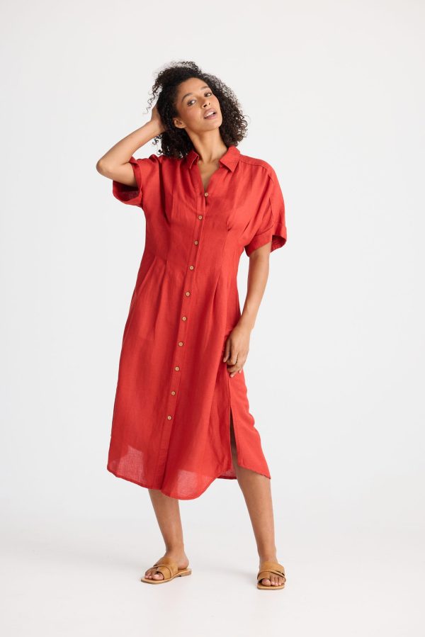 Felicita Dress - Cherry - Image 4