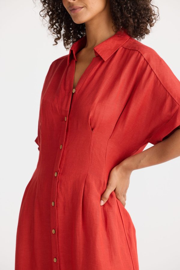 Felicita Dress - Cherry - Image 3
