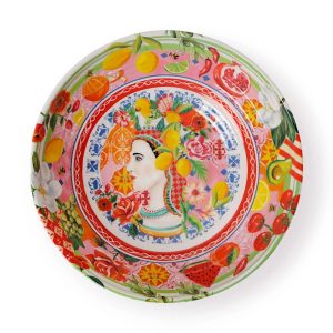 Salad Bowl Melamine - Italian Summer
