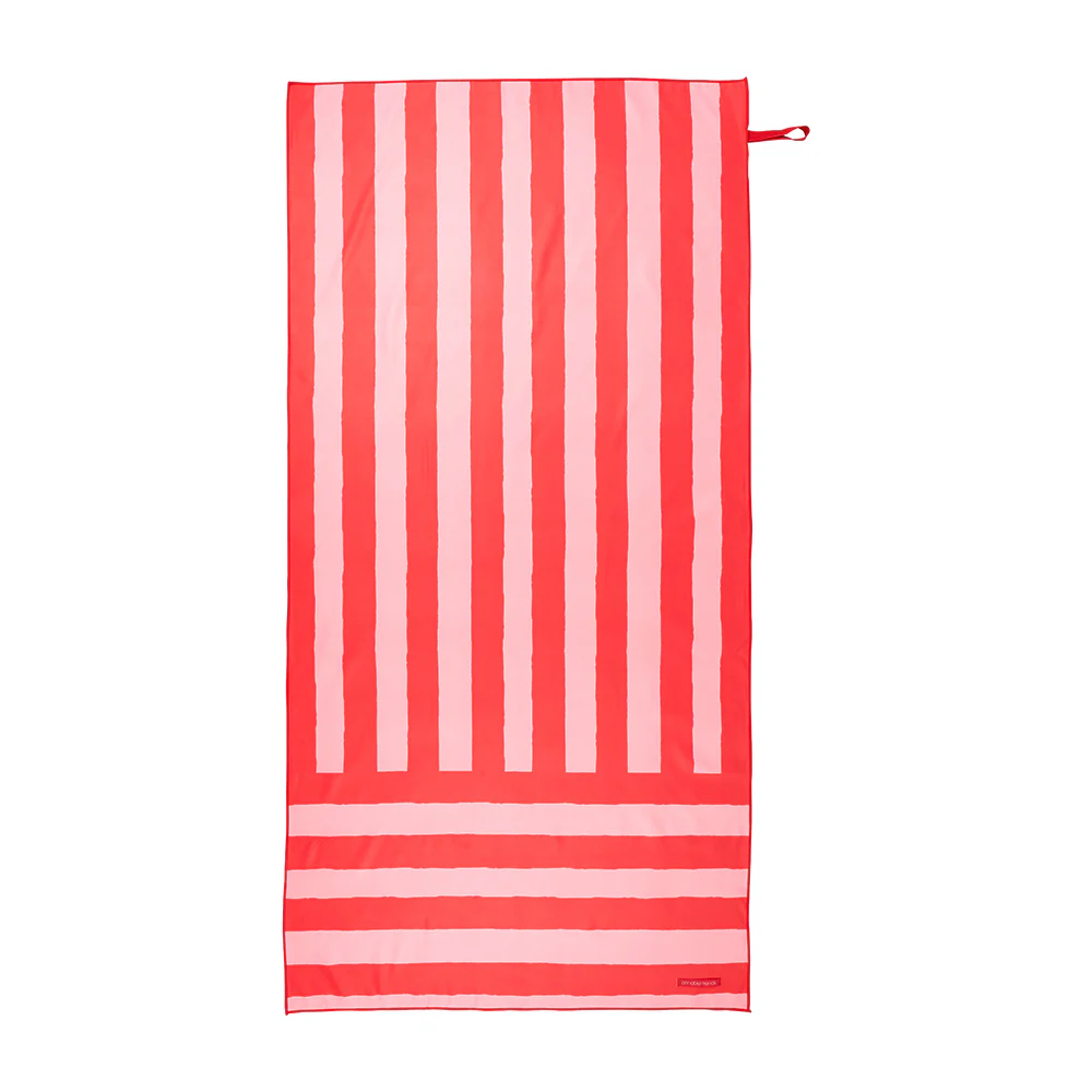 Sand Free Towel - Red Stripe - Image 3