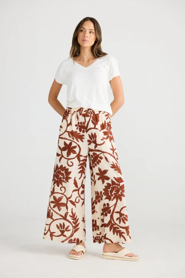 Shanty Corp Positano Pant - Cuban Bloom