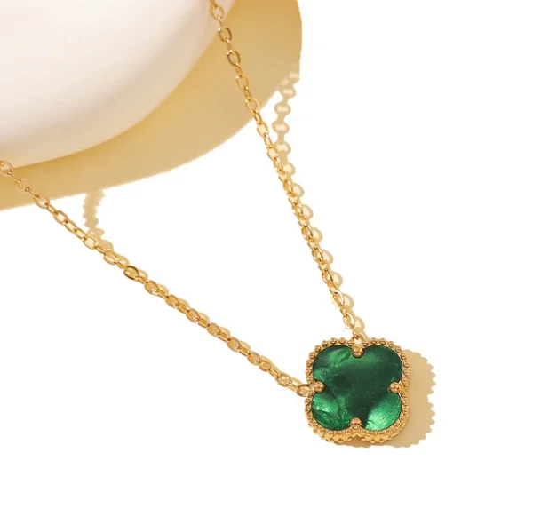 Sussan Rose Clover Necklace - Green