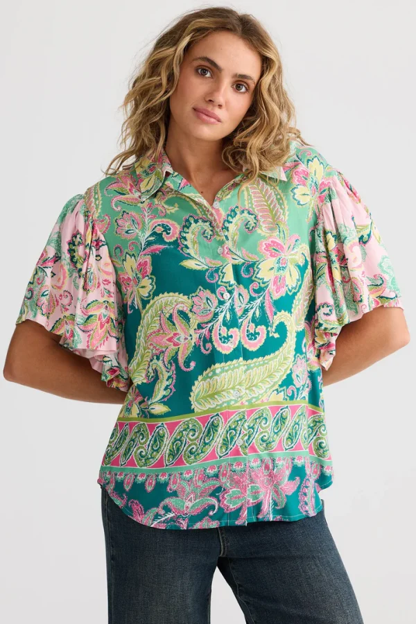 Talisman Rosa Shirt - Paisley Dream