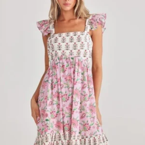 Talisman Zoe Dress - Strawberry Fields