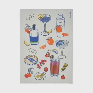 The Emmy Tea Towel - Cocktails