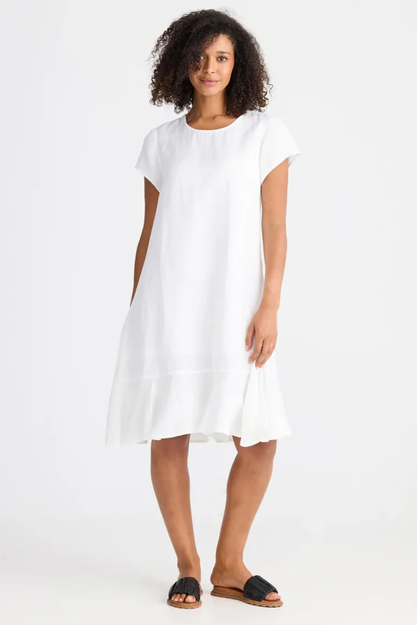 The Shanty Corp Hepburn Dress - White