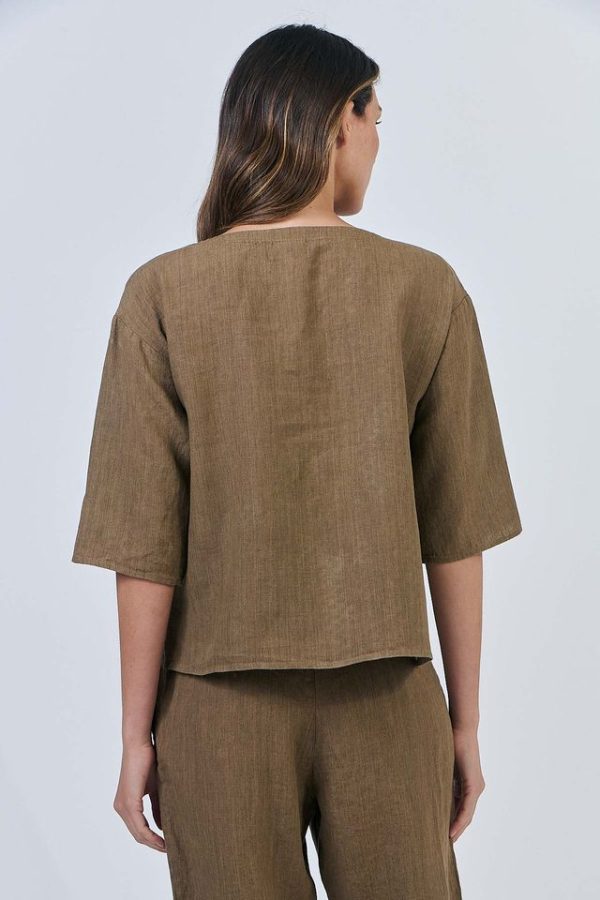 Naturals by O&J Urchin Tobacco Top - Image 2