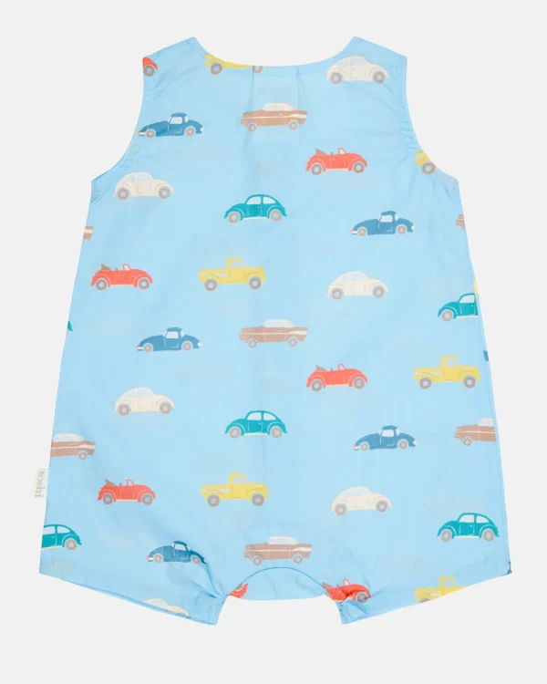 Toshi Romper Banjo - Fast Lane Cyan