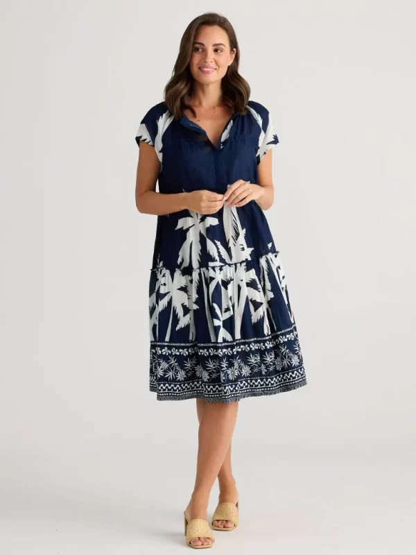 Village Dress - Blue Haven