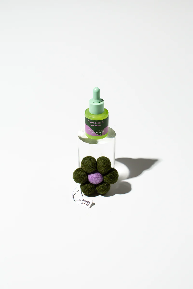 Felt Air Freshener - Yuzu,Lime & Coconut