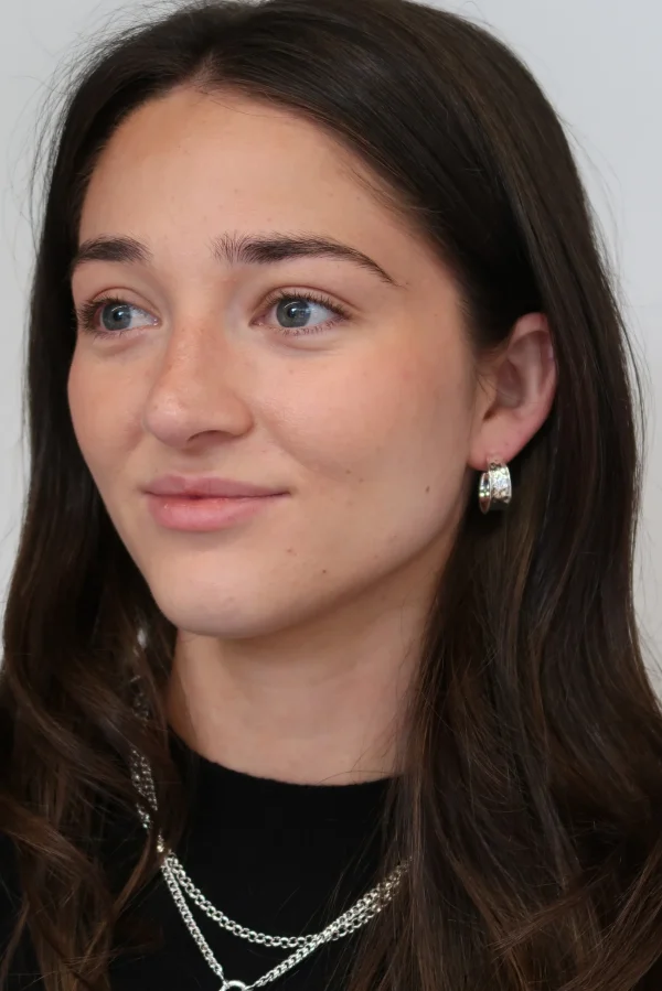 Zafino Bianca Mini Hoop Earrings