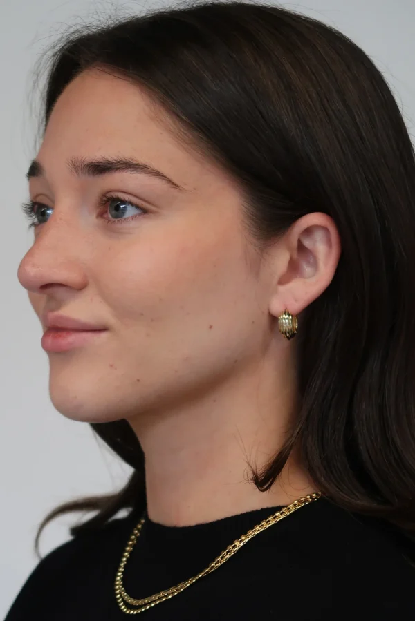 Zafino Eliza Hoop Earrings