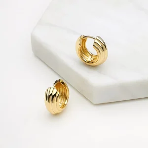 Zafino Eliza Hoop Earrings