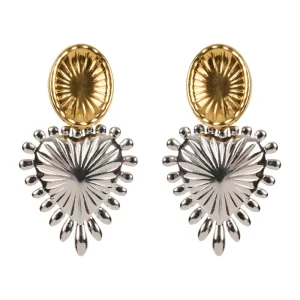 eb & ive Francia Heart Mix Earring