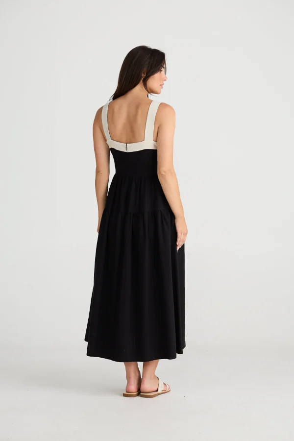 Brave & True Jolie Dress - Black/Natural